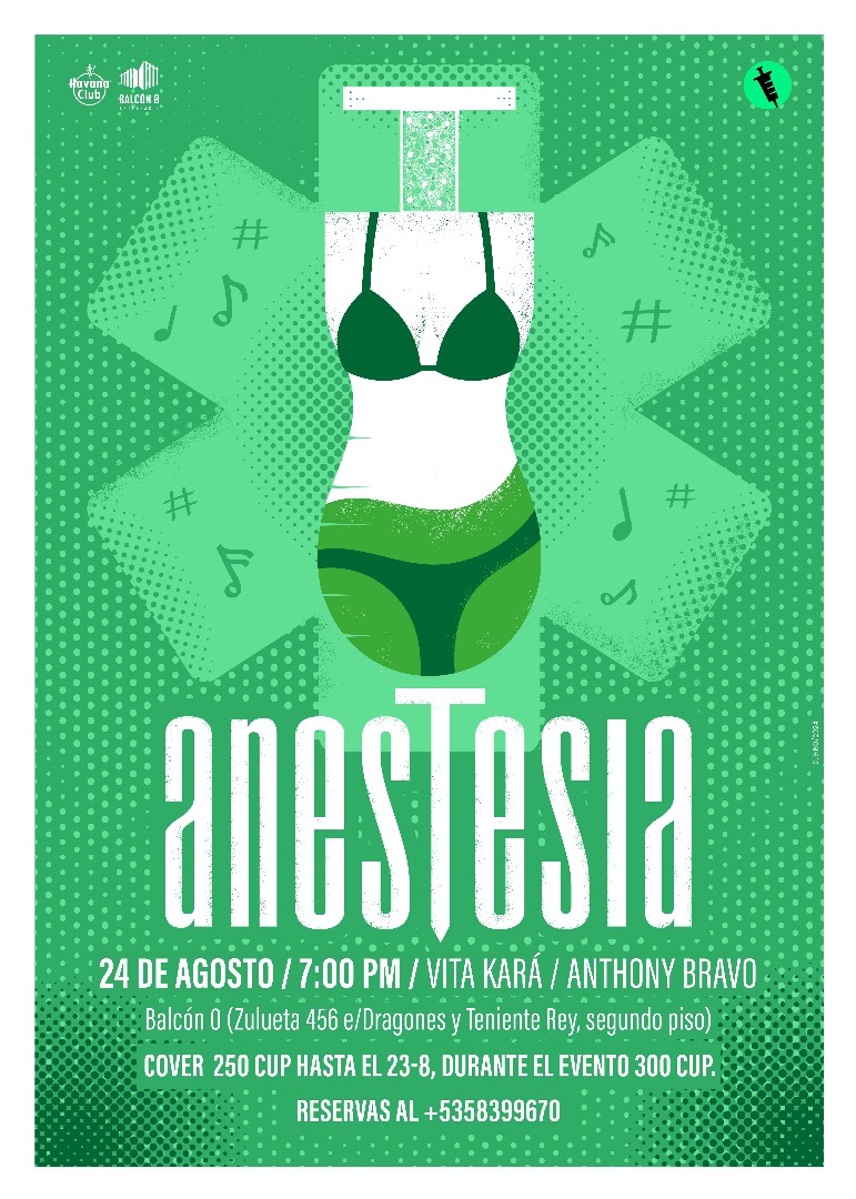 Cartel Anestesia