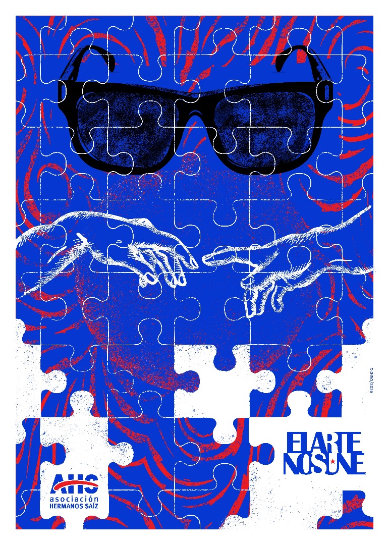Cartel El Arte Nos Une (Puzzle)