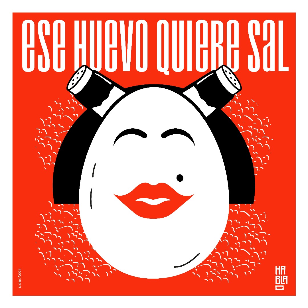 Cartel Ese Huevo Quiere Sal