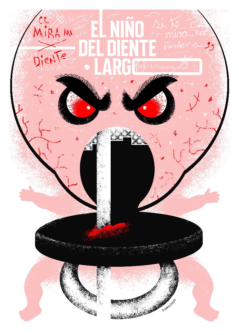 Cartel El Niño del Diente Largo